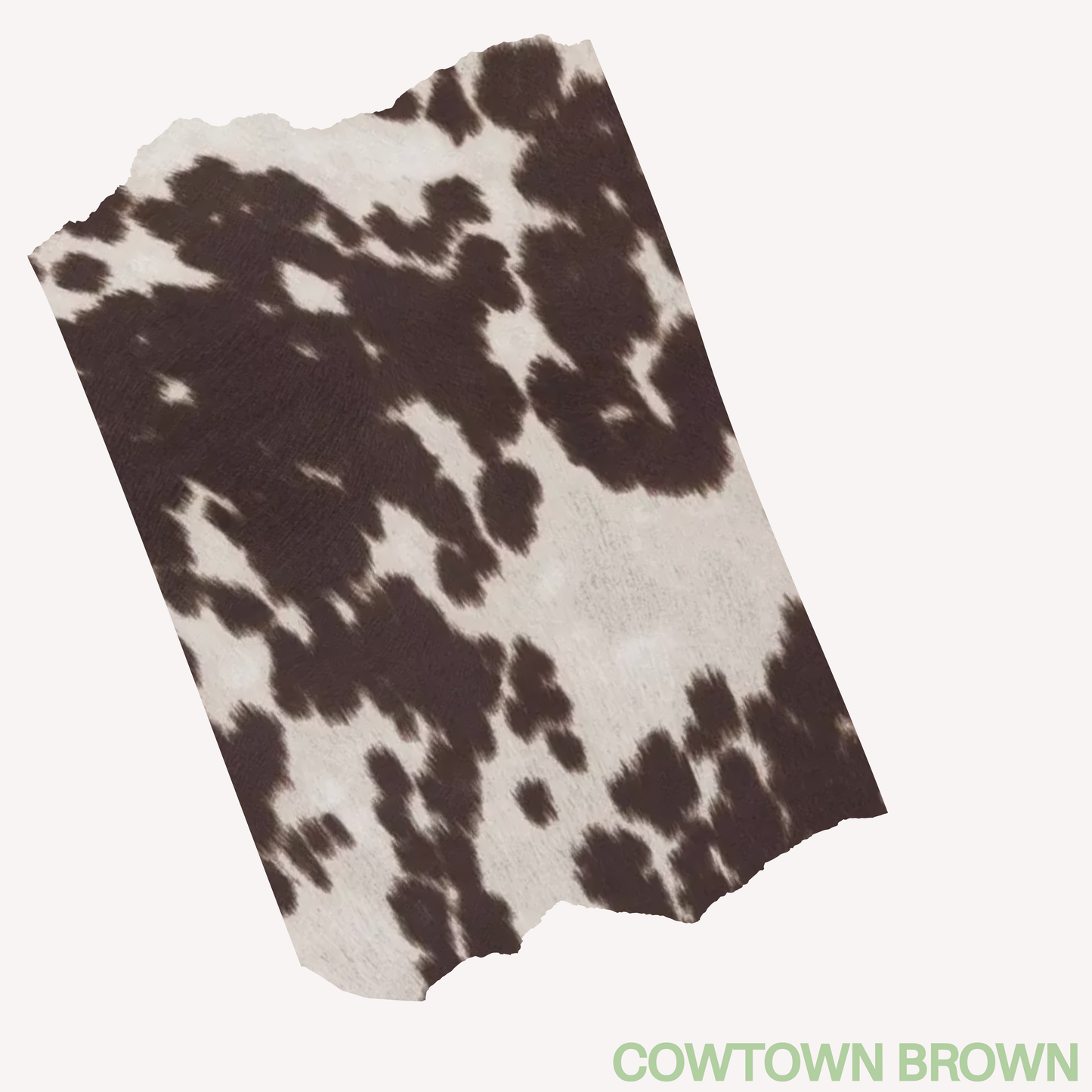 Cowntown Brown - Fabric Wrapped Frame and Mat